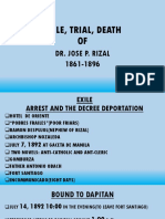 Exile, Trial, Death Final