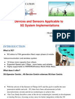 Devices and Sensors Applicable To 5G System Implementations