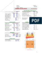 Combined Footing Design: ASDIP Foundation 2.6.1