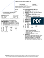 Injection Pump Specification ©