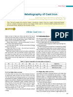 Color Metallurgy of Cast Iron