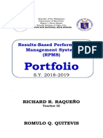 Rpms Portfolio (Deped Design)