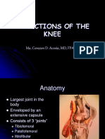 Affections of The Knee