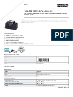 Type 2 Surge Arrester - VAL-MS 230/2+0-FM - 2800102: Key Commercial Data