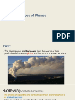 Plume Behaviour