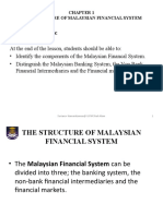 Chapter 1 (Structure of Malaysian Financial System)