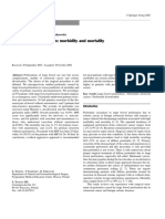 Large Bowel Perforation: Morbidity and Mortality: K. Bielecki P. Kami M. Klukowski