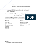 Exp 40 Redox Titration