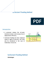 Surfactant Flooding