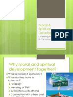 Moral Spiritual Development Summer1 2