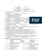 SUMMATIVE TEST (Arts 2nd Quarter) - 2019