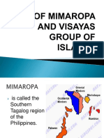 Art of Mimaropa and Visayas