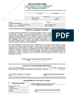 17th National Scout Jamboree Application Form