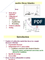 Outline Radioactive Decay Kinetics