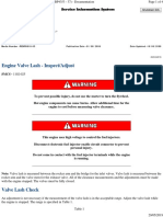 Engine Valve Lash PDF