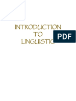 EDSENG 1 Introduction To Linguistics