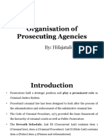 Organisation of Prosecuting Agencies