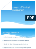 Ch. 1 Basic Concepts of Strategic Management