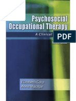 Psycho Social Occupational Therapy - A Clinical Practice by Elizabeth Cara - Anne MacRae