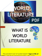 1 Introduction To World Literature