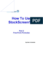 Stock Screener 123 Free Form Tutorial