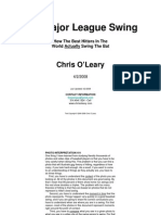 Chris Oleary The Major League Swing