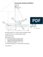 Weldolet Branch Connection Calculation PDF