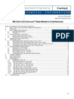 Motors For Copeland Semi Hermetic Compressors Technical Information en GB 4229044