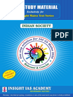 Indian Society - Baliyans Mains Test Series PDF