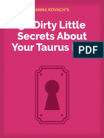 30 Dirty Little Secrets About Your Taurus Man