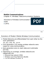 Mobile Communications: Chapter 4: Wireless Telecommunication Systems