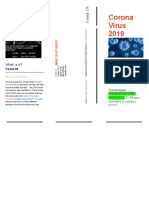 Corona Virus 2019: Disease Caused by The Sars-Cov-2 Virus