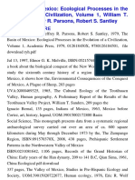 The Basin of Mexico: Ecological Processes in The Evolution of A Civilization, Volume 1, William T. Sanders, Jeffrey R. Parsons, Robert S. Santley