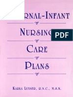 Karla RNC MSN Luxner Maternal Infant Nursing Care Plans 1999 PDF