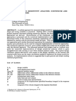 1995 - Structural Design Sensitivity - Continuum and Discrete Approaches PDF