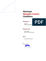 Canada Municipal Mosquito Control Guidelines PDF