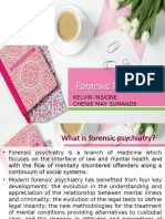 Forensic Psychiatry (Insigne and Sumande)