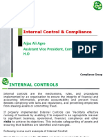 Internal Control & Compliance