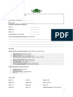 Formulir Laporan Ancaman Bom/ Bom Threat Report Form Nomor Kasus / Case Number: . RSU Avisena