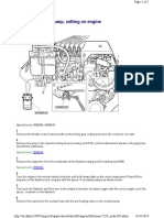 23622-2 Injection Pump, Setting On Engine: Special Tools