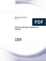 Using The Application Programming Interface: IBM Tivoli Storage Manager