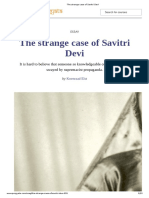 The Strange Case of Savitri Devi PDF