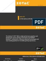ZOTAC GeForce GTX 960 Sales Kit 1.3