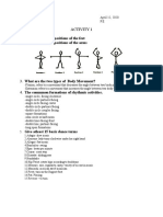 The Fundamental Positions of The Feet 2. The Fundamental Positions of The Arms