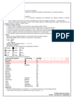 Notes Atoms & Molecules PDF