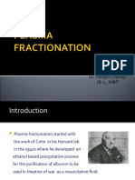 Plasma Fractionation