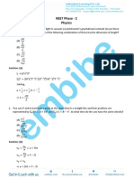 NEET Phase 2 Solutions PDF