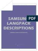 Samsung Langpacks Description 03 2009