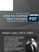 How To Compare Two Cultures
