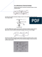 Questions On Mechanical-Electrical Analogy